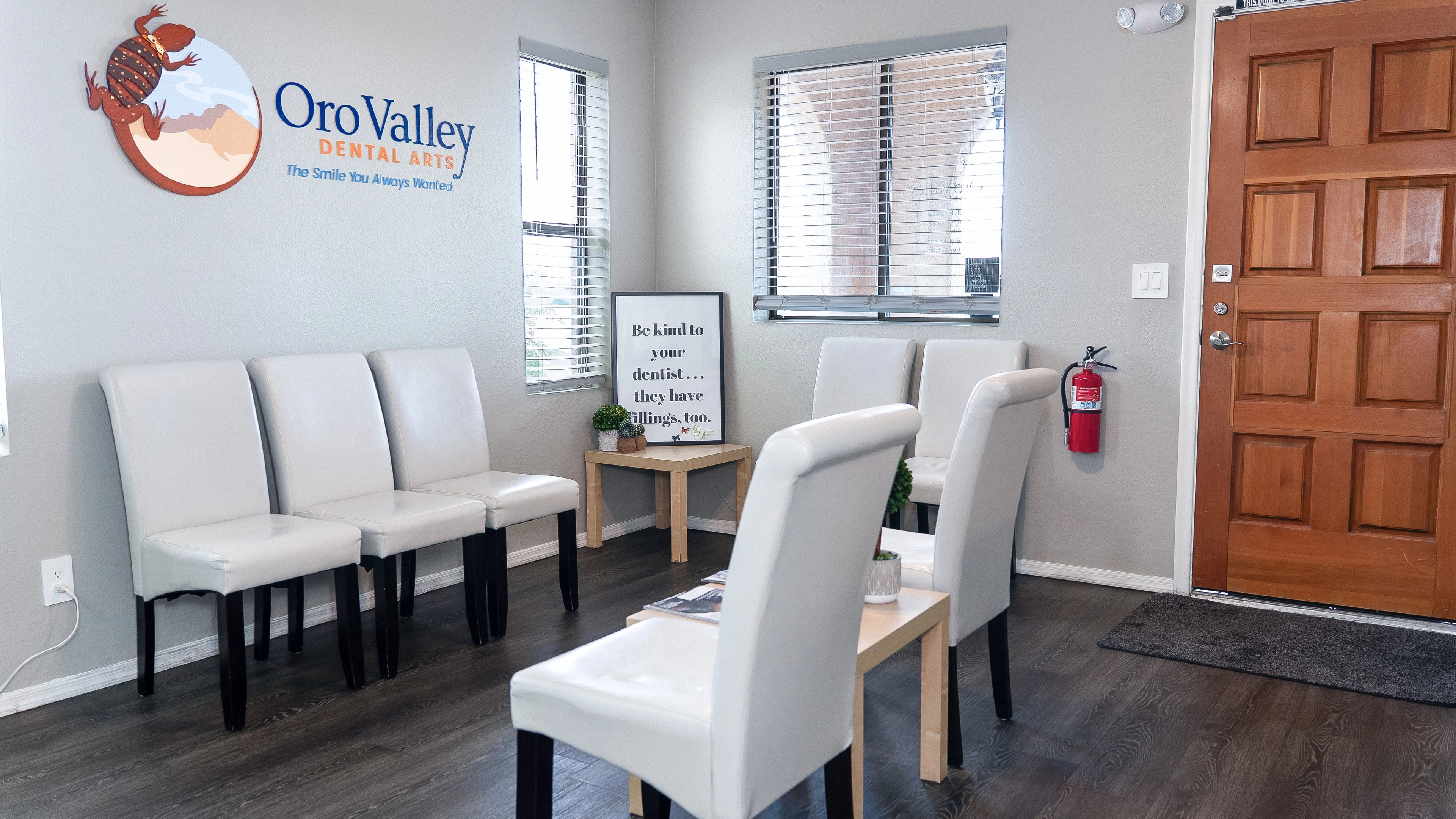 Modern dental treatment room